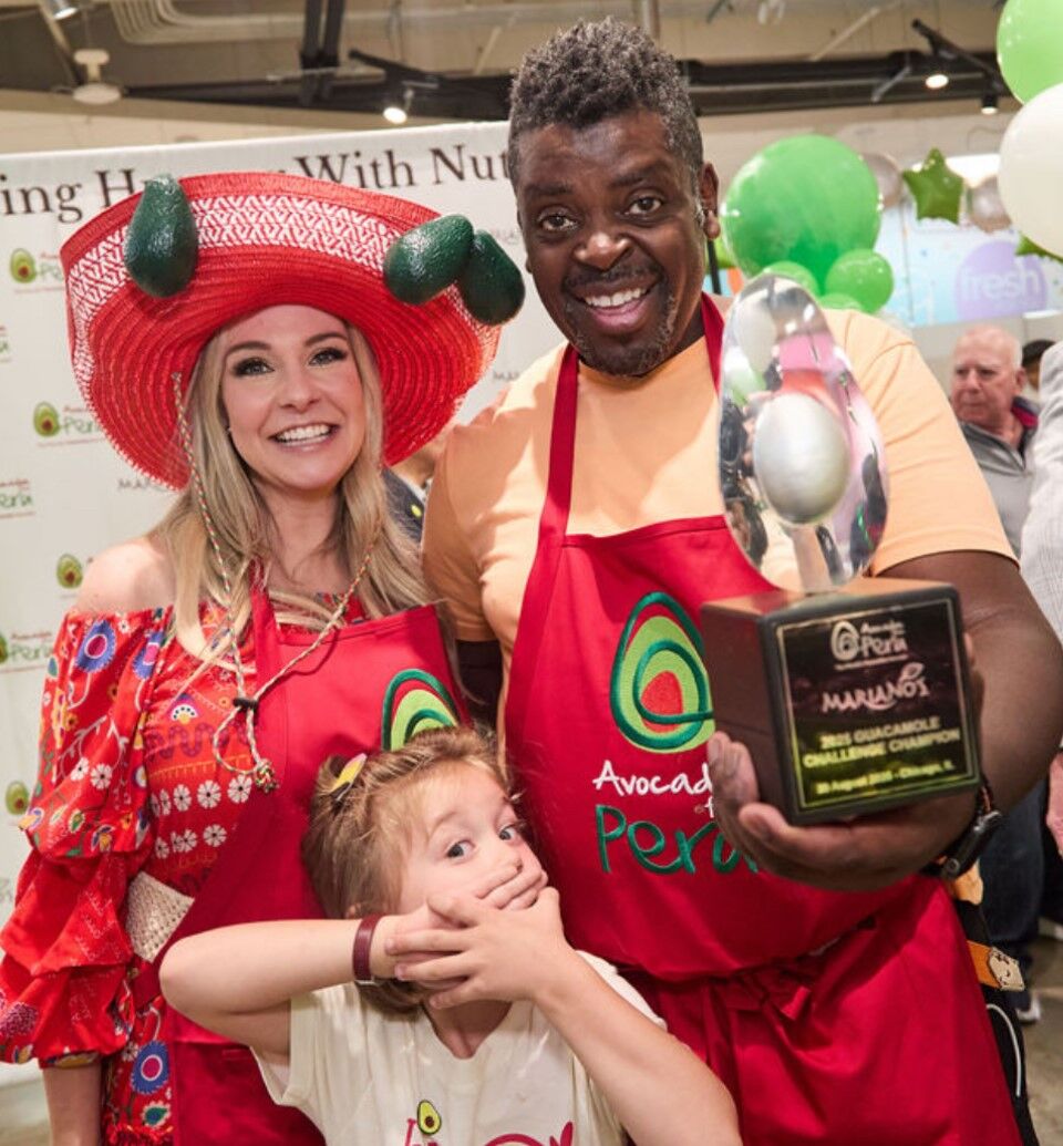 Returning champion and 2025 winner Natalie Bomke and partner Chef Ken Polk. (Tim Musho photo)
